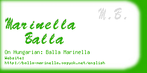 marinella balla business card